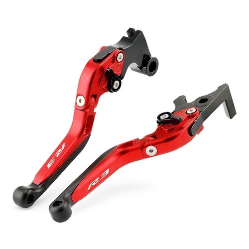 CNC Adjustable Folding Extendable Brake Clutch Levers For YAMAHA YZFR3 2015-2025 - Picture 19 of 22