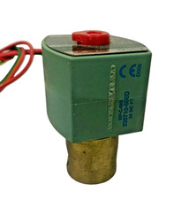 ASCO Series 8314 8314G23 3/2 NC 1/4" Direct Acting Solenoid Valve 24V DC 60 psi