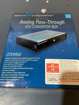 digital stream dtx9950 analog to digital converter box digital stream dtx9950 analog to digital converter box