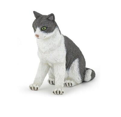 Papo 54033 Sitzende Katze 6 cm Hunde und Katzen 