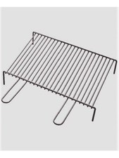Graticola tondino pesante Acciaio cromato 50x35 cm 00| Ompagrill 750