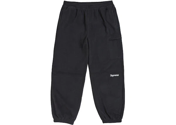 Taille L   Pantalon Supreme Polartec (FW24) noir (FW24) noir 
