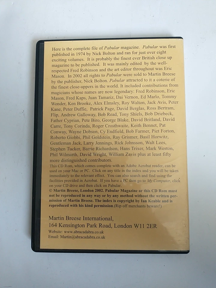 The Digital Pabular Released By Martin Breese CD Rom - Image 2 of 4