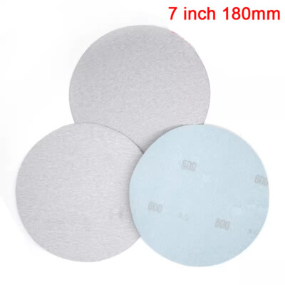 180mm 80-1000 Grit Dry Sanding Discs 7 Inch Hook & Loop Abrasive ...