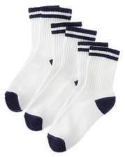 NWT Gymboree Toddler Boy Sport Sock 3-Pack soft durable socks 3-4 years old