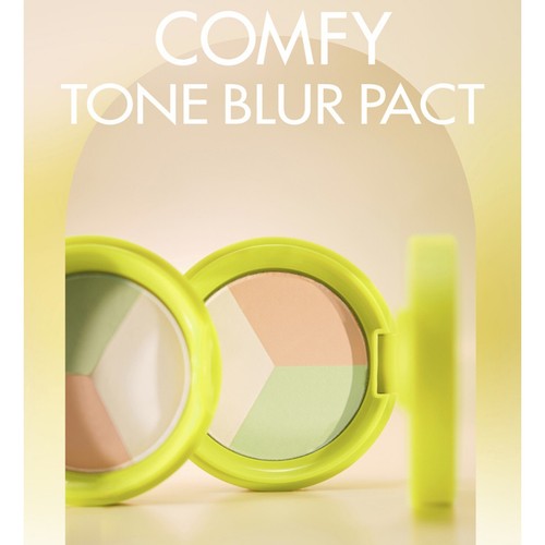 LUNA Comfy Tone Blur Pact 9g Personal Tone Blurring K-Beauty - Picture 7 of 9