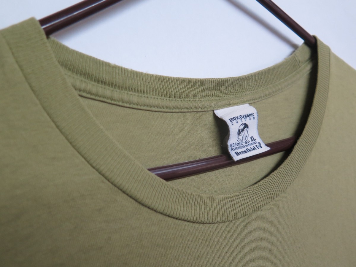 Vtg 90s Men's Patagonia Beneficial T's Organic Cotton No Worries