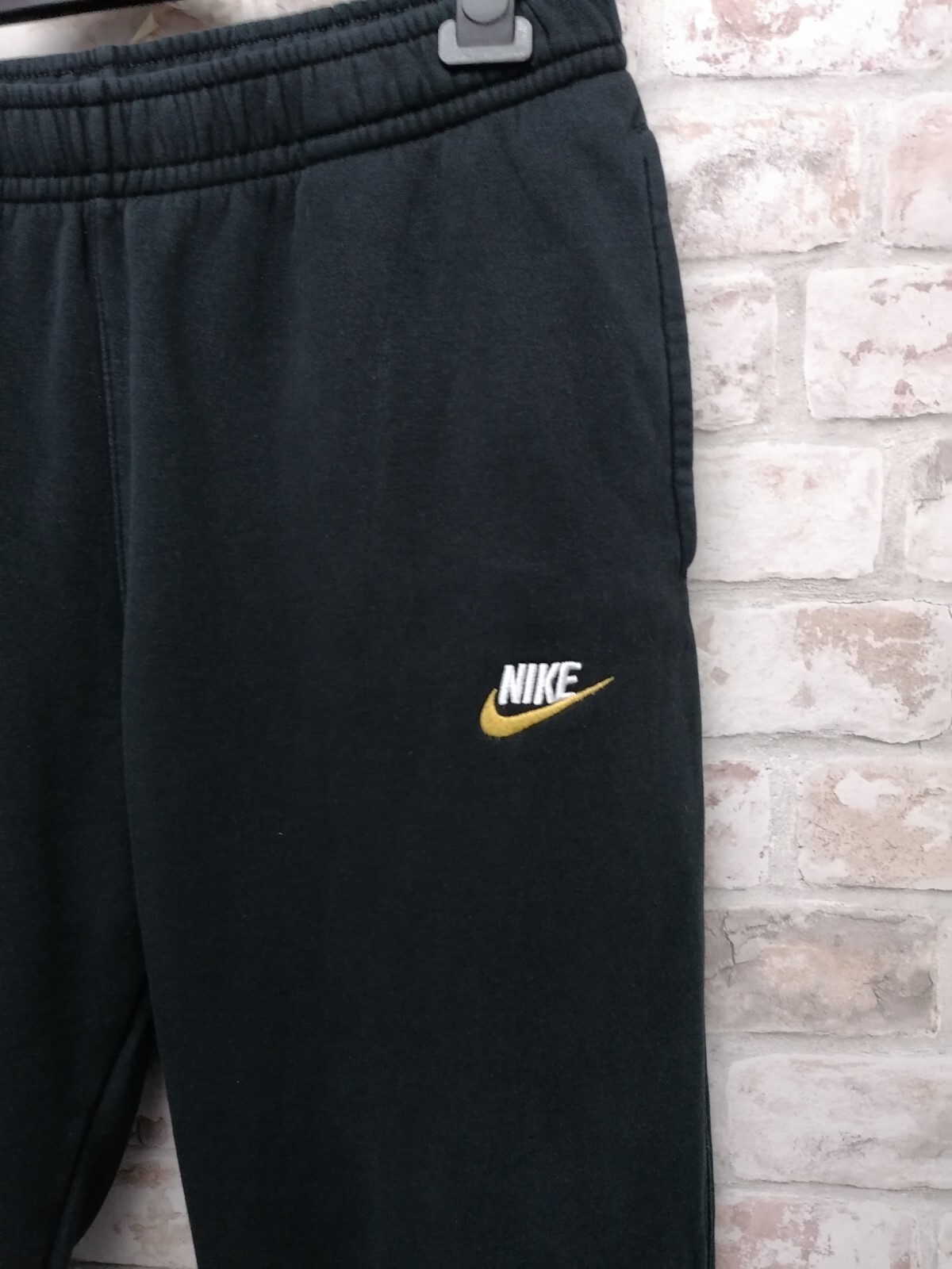 Nike Tracksuit Bottoms fleece Mens Size UK L BLACK, GOOD CONDITION eBay