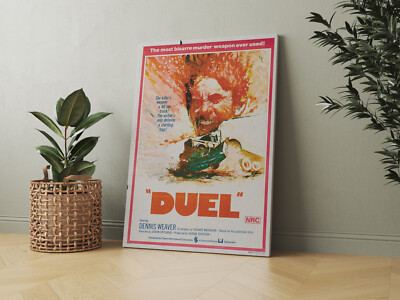 Duell 1972 Filmklassiker - Leinwand - gerahmt oder Poster erhältlich