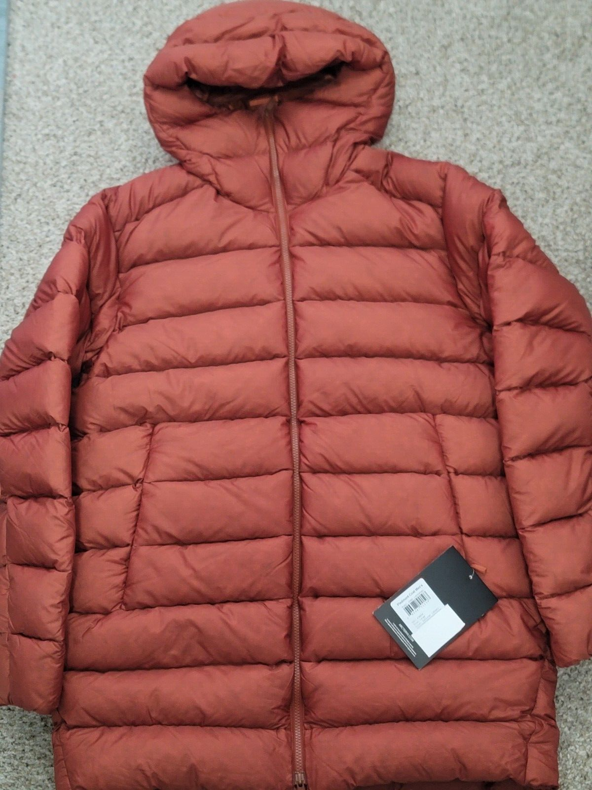 Piumino Piemonte Arc'teryx nuovo con etichette da uomo sublunare taglia L