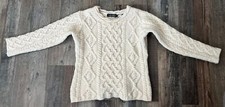 ireland eye fisherman  s wool sweater Kids Medium