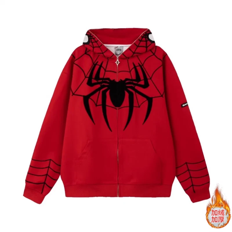 Marvel Superhéroe Spider-Man Cosplay Informal Sudadera Abrigo Disfraces Unisex   Foto 2 de 4