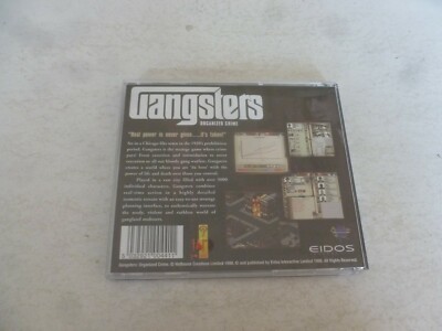 Jeu PC Gangsters : Crimine Organizzato (Eidos) - CD-ROM - Très Bon état