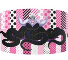 7/8 INCH 22mm GROSGRAIN RIBBON Hair Bow Supplies Mermaid Princess Villains