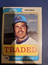1974 Topps Baseball Cards #123T Nelson Briles