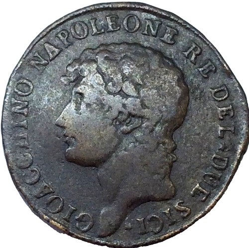 1810 - Napoleon RARE 5 Soldi - 1/4 Lire - .900 Silver Coin