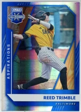 2021 Panini Elite Extra Edition Aspirations Blue Reed Trimble #65 #d 77/249