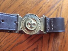 Boy Scout Leather Belt