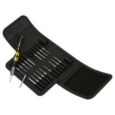 Wera 20 Piece ESD Kraftform Interchangeable Micro Driver & Bit Set ...