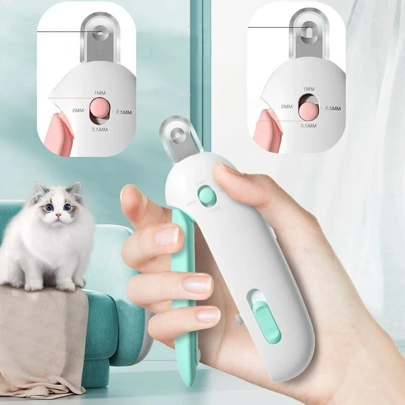 Professional Pet Nail Clippers with Adjustable Hole Cat Dog Nail Clipper Cutter