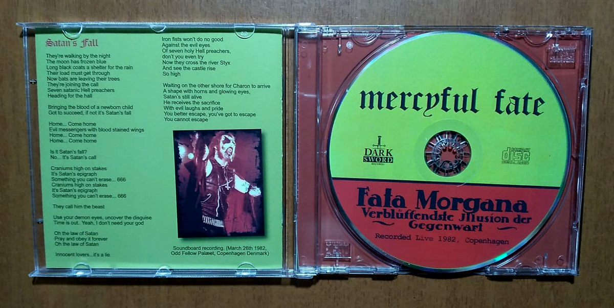 Mercyful Fate - Fata Morgana - Live 1982 RARE! | eBay