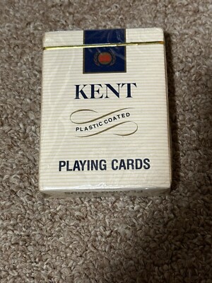 cigarette brand kent Vintage Kent Cigarettes Playing cards. Brand New