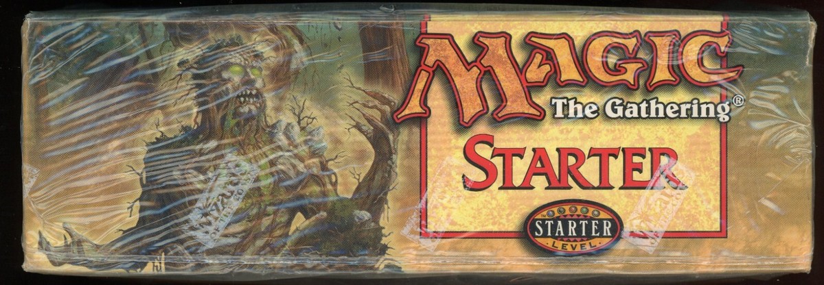 1999 MTG Magic the Gathering Starter Booster Box Factor Sealed