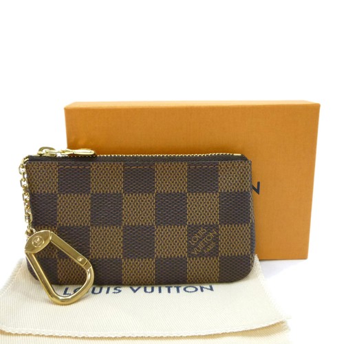 Auth LOUIS VUITTON Pochette Cles Damier Ebene Key Case Key Case N62658  #W502127 | eBay