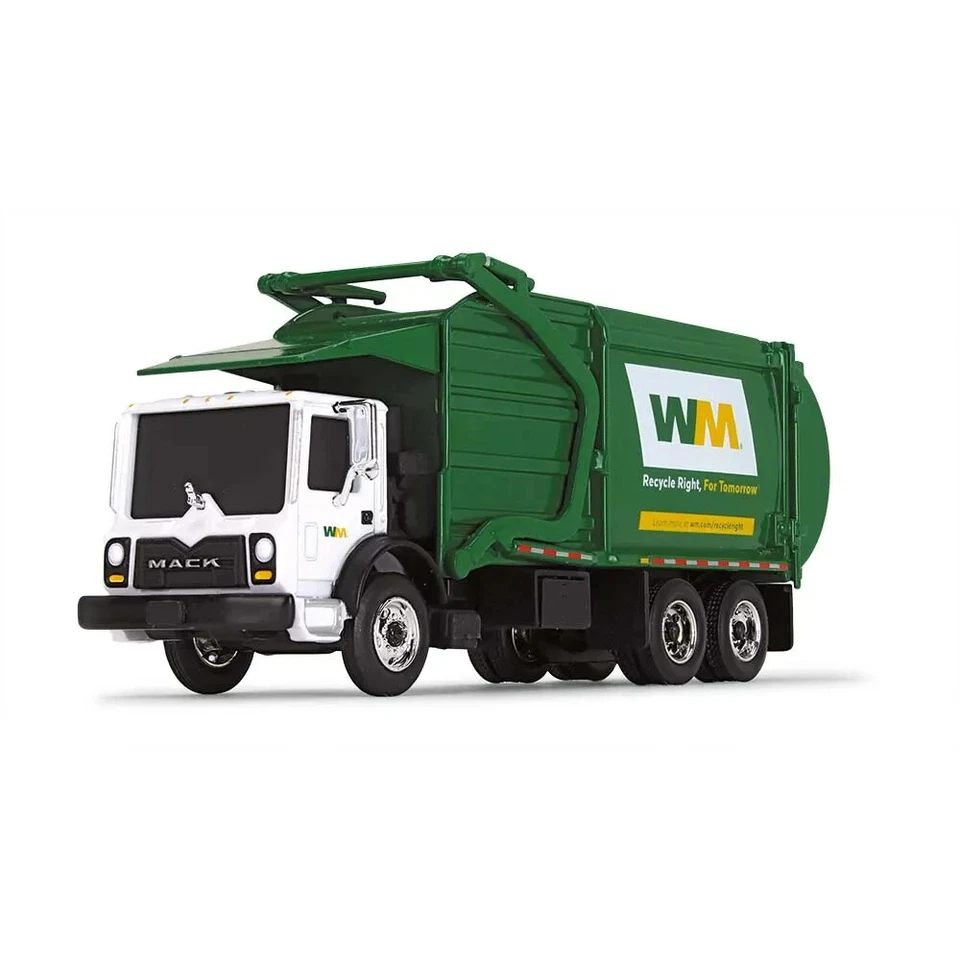 2023 First Gear 1:87 HO *WASTE MANAGEMENT* Mack TerraPro Front Loader DIECAST - Image 3 of 4