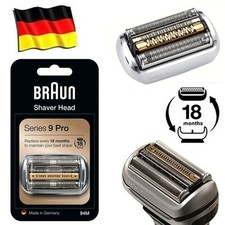 Per Braun Confezione Combinata 90B/92B/92S/92M/94M Ricambio Testina di Rasatura per Series 9