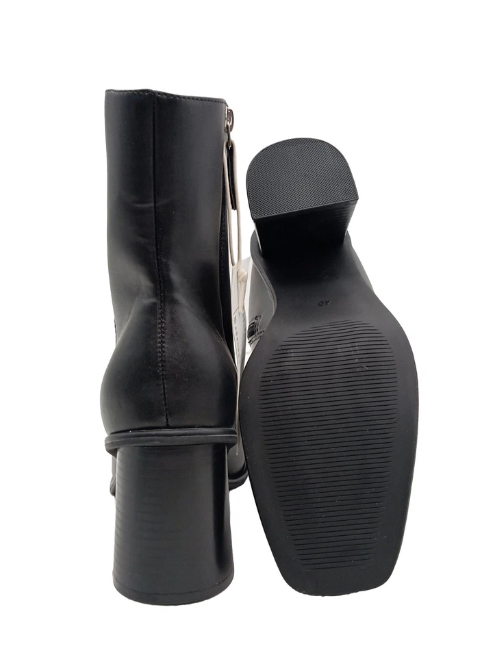 C&A Reißverschluss-Stiefeletten Damen Stiefeletten Gr. DE 40 schwarz Casual-Look - Bild 2 von 4