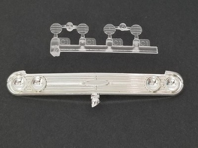 1960 Chevrolet Nomad Station Wagon GRILL & HEADLIGHTS from AMT 1:25 Model Kit 60