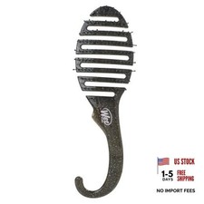 Wet Brush Shower Hair Brush Detangler - 1 Count Pack of 1 Black Glitter