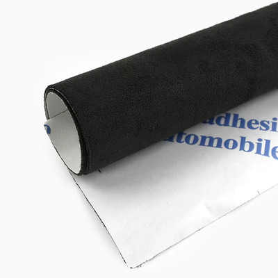 0.8Mm Thick Suede Self-Adhesive Fabric for Car Interior Decoration Stretch Cloth