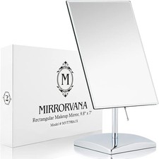 Large Free Standing Mirror for Bathroom Countertop, Dressing Table, Desk and Bed