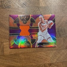 BRIONNA JONES 2024 WNBA Panini Select Selective Swatches Purple Prizm /49 SW-BJ