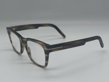 NEW TOM FORD TF 5886-B 045 STRIPED BROW HAVANA AUTHENTIC EYEGLASSES FRAMES 52-20