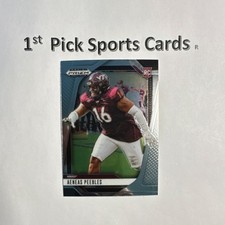 Panini 2025 Prizm Draft Aeneas Peebles Rookie #145 Virginia Tech Football