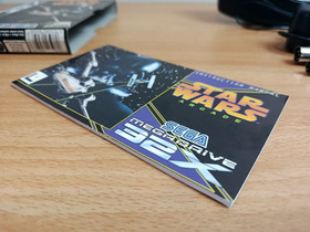 SEGA 32X Console, Spacer, Boxed Star Wars Arcade Tested & Working PSU Cable