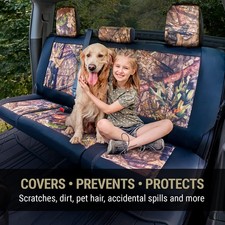 Season Guard Mossy Oak Camo Truck Bench Seat Cover Fits All Full-size Silverado