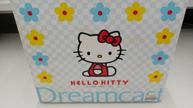 SEGA Dreamcast HELLO KITTY Blue HKT-3000 Kitty Edition w/ Box Working from Japan