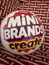 Zuru Mini Brands Create Disney Snacks Mystery Blind Box Capsule New Unopened