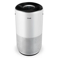 White PlasmaPro 400S Smart True HEPA Air Purifier, 403 Sqft.
