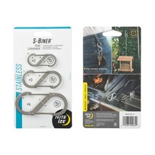 Nite Ize S-Biner  Stainless Steel Dual Carabiner