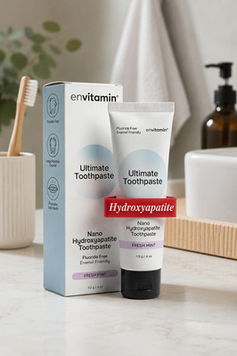 envitamin Fluoride Free Nano Hydroxyapatite Ultimate Toothpaste for Remineralizi