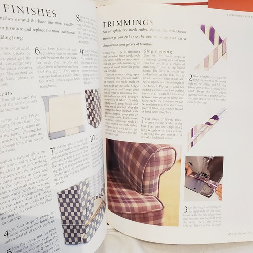The Essential Guide to Upholstery By Dorothy Gates Hardcover - Picture 13 of 16