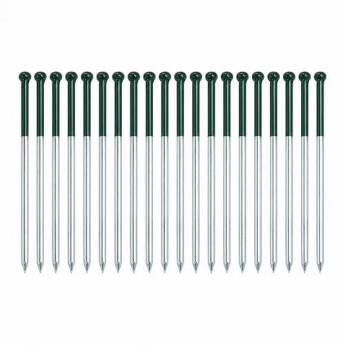 Artificial Grass Heavy-Duty Galvanised Fixing Nails Turf Pins Garden 20 Pack