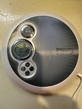 Philips AX2411/17 Portable CD Player Walkman 45 Second ESP Tested Working