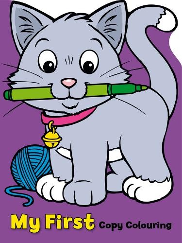 Copy Colour: Cat by Peter Adby PAPERBACK - Image 5