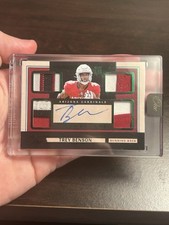 2024 Panini One - Square One Autographs Trey Benson Rookie Patch Auto /25